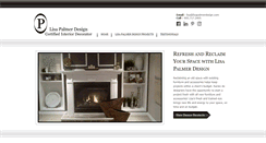 Desktop Screenshot of lisapalmerdesign.com